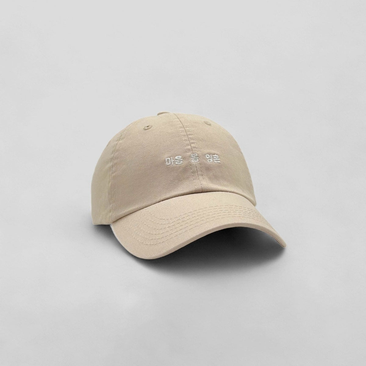 NWT SHINJEO Cool Ball Cap _ Beige WConcept Korean designer brand These viral Korean baseball caps @ongo.official have taken  main image 2